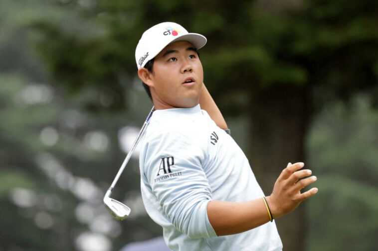 Tom Kim habla sobre su primer encuentro con Tiger Woods y su creciente notoriedad