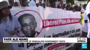 Tribunal de Senegal ordena la liberación del crítico del gobierno Pape Ale Niang
