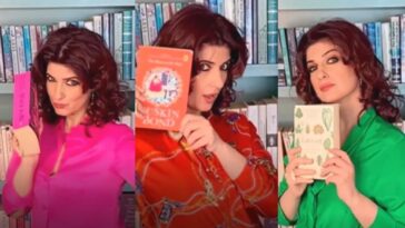 Twinkle Khanna combina atuendos con novelas como 'influencer de libros', espera comenzar una nueva tendencia.  Mirar
