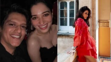 Vijay Varma lanza emojis de fuego en el video de la rumoreada novia Tamannaah Bhatia;  los fanáticos los llaman 'queridos'.  Mirar