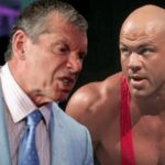 Vince McMahon una vez le gritó a Kurt Angle por hablar demasiado alto durante los partidos
