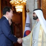 Yoon discusses expanding cooperation with UAE vice president