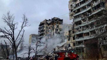 Zelensky actualiza sobre las secuelas del ataque con misiles de Rusia en Dnipro: 25 personas muertas
