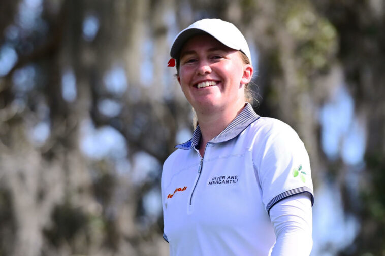 ¿Por qué Gemma Dryburgh lleva un sombrero en blanco en el Torneo de Campeones de la LPGA?  es hora de que te paguen