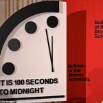 Mañana, el Boletín de los Científicos Atómicos hará su anuncio del Reloj del Juicio Final a las 3 p. m. GMT (10 a. m. EST).  El reloj está configurado actualmente en 100 segundos para la medianoche, donde ha estado durante los últimos tres años.