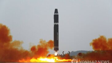 (2nd LD) N. Korea says it fired Hwasong-15 ICBM at lofted angle