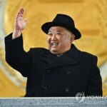 (LEAD) N. Korean leader attends military parade; ICBMs on display