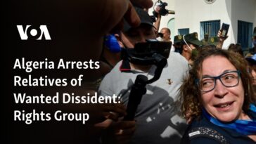 Argelia arresta a familiares de disidente buscado: Grupo de derechos humanos