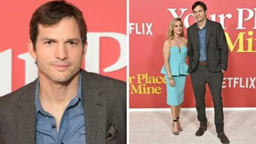 Ashton Kutcher explica las fotos 'incómodas' de la alfombra roja con Reese Witherspoon: 'Si la rodeo con el brazo, dirán...'