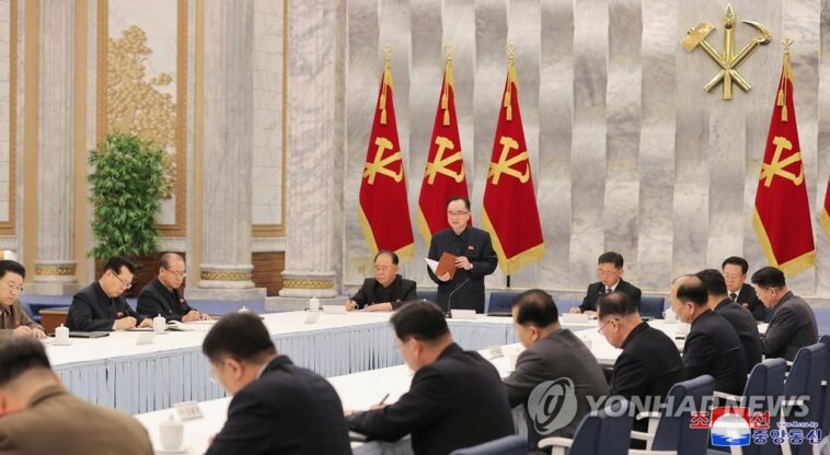 N. Korea to hold ruling party plenary meeting on agriculture this month