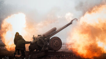 El enemigo ataca la región de Dnipropetrovsk con artillería pesada