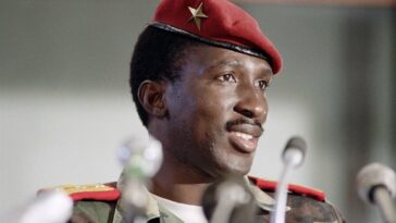 Pan-African leader Thomas Sankara