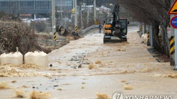 Valve malfunction at purification plant causes water outage in Gwangju