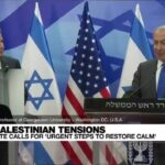 Estados Unidos se preocupa por el "enfoque agresivo" de Netanyahu en Cisjordania, Irán y el "retroceso en la democracia"