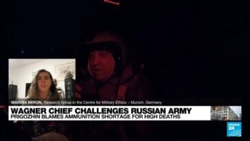 Guerra de Ucrania: 'El pobre desempeño del ejército ruso en el campo de batalla' saca a Wagner de las sombras