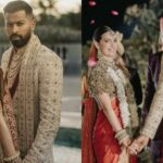 Hardik Pandya y Natasa Stankovic se ven impresionantes en las primeras imágenes de la boda real hindú en Udaipur