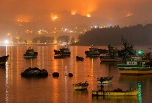 Incendios forestales en Chile: 10 personas detenidas, número de muertos elevado a 24