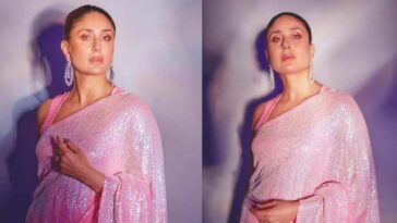 Kareena Kapoor canaliza su Geet interior mientras dice 'principal hoon favorito de apni', posa en rosa para el Día de San Valentín