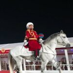 N.K. leader&apos;s daughter seen riding symbolic white horse