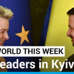 Líderes de la UE en Kyiv: Zelensky presiona para una adhesión acelerada a la UE