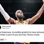 Los jugadores de la NBA reaccionan ante el récord histórico de puntuación de LeBron James