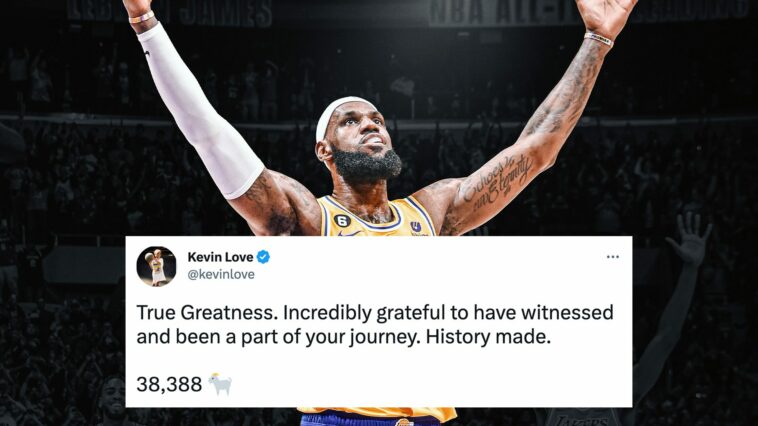 Los jugadores de la NBA reaccionan ante el récord histórico de puntuación de LeBron James