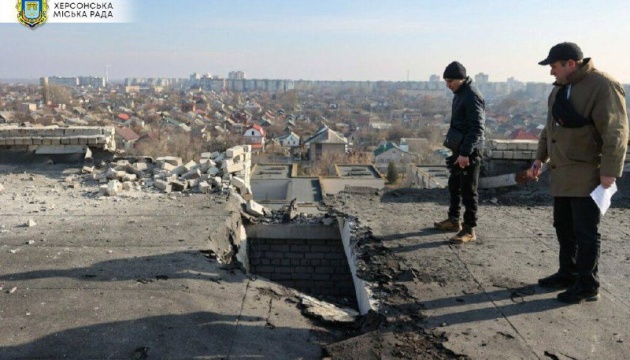 Los rusos atacan Kherson 10 veces, matando a un civil
