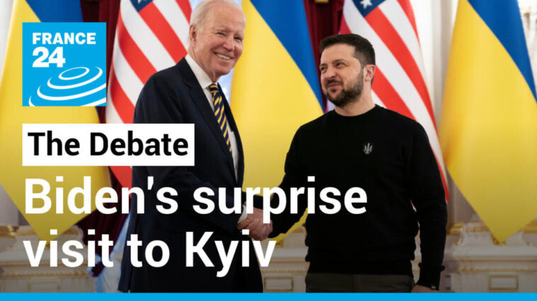 Mensaje a Moscú: la sorpresiva visita de Biden a Kiev en tiempos de guerra