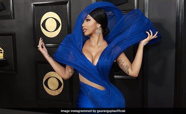 Grammys Fashion: Cardi B Showed Up In This Indian Designer