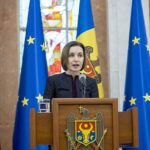 La presidenta de Moldavia, Maia Sandu, dijo el lunes que el complot ruso involucraría a saboteadores disfrazados de manifestantes antigubernamentales.