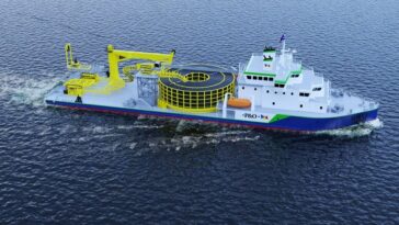P&O Maritime Logística convierte portamódulos en buque de tendido de cables