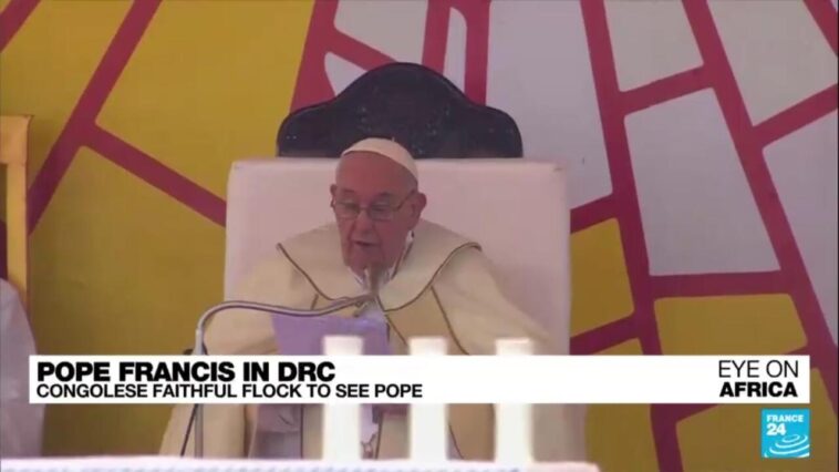 Papa Francisco critica 'brutales atrocidades' cometidas en el país
