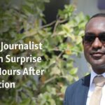 Periodista somalí liberado en movimiento sorpresa horas después de la condena