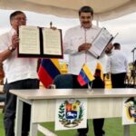 Presidentes de Venezuela y Colombia firman Acuerdo Comercial