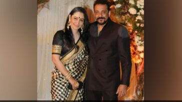 Sanjay Dutt Wished Wife Maanayata On 15th Anniversary Like This