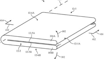 Apple obtuvo una patente para un dispositivo plegable.  Esto sugiere que la compañía podría lanzar un iPhone plegable en el futuro.