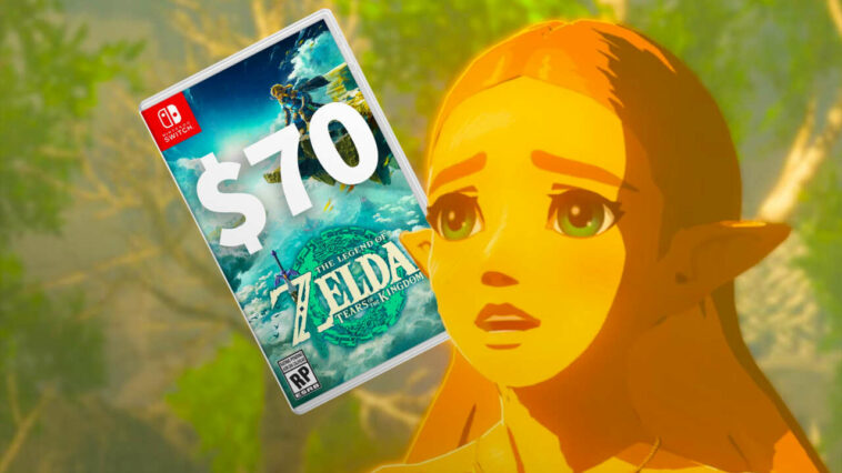¿Por qué Nintendo fija el precio de Tears Of The Kingdom en 70 dólares?  Noticias de GameSpot