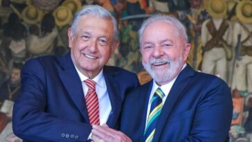 AMLO invita al presidente de Brasil Luiz Inácio Lula da Silva a visitar México