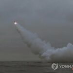 (3rd LD) N. Korea fired 2 &apos;strategic cruise missiles&apos; from submarine Sunday: KCNA