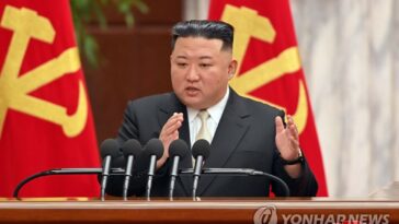 (LEAD) N. Korean leader calls for attaining grain production goal amid reports of severe food shortages