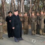 (LEAD) N. Korean leader inspects tactical guided weapons test apparently targeting S. Korean military airport: state media