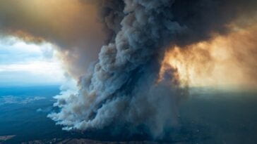 Advertencia climática a medida que los grandes incendios forestales dañan la capa de ozono