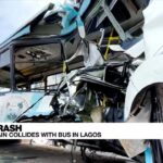 Al menos seis muertos en colisión de tren y autobús en Nigeria