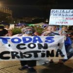 Argentinos realizan vigilia para respaldar al vicepresidente Fernández