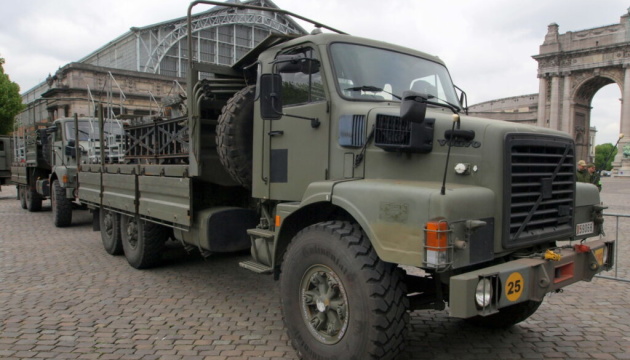 Bélgica enviará 240 camiones militares a Ucrania