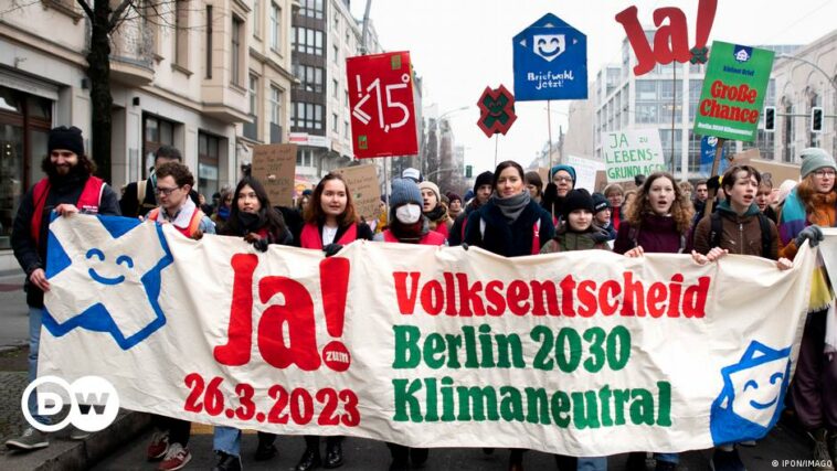 Berlín vota sobre la neutralidad climática para 2030