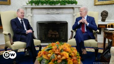 Biden agradece a Scholz por el "profundo" apoyo alemán a Ucrania