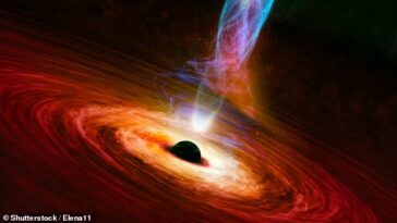 Misterioso: los agujeros negros se encuentran entre los objetos más fascinantes y ferozmente debatidos del universo (imagen de archivo)