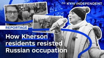 Cómo los residentes de Kherson resistieron la ocupación rusa (VIDEO)