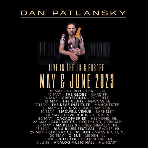 Dan Patlansky anuncia gira por Reino Unido en mayo